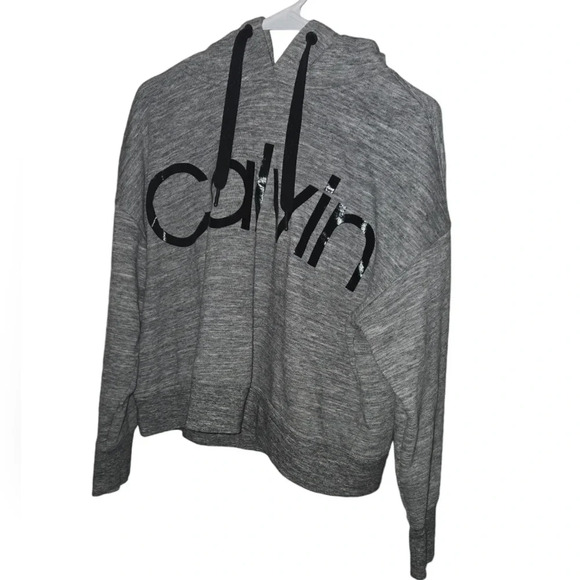 Calvin Klein Performance Cropped Women's Large Sweatshirt - Picture 1 of 5